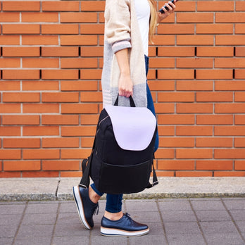 Saint Maniero Rucksack Damen I Rucksack Mädchen I Damenrucksack I Umhängetaschen DamenI Rucksack Frauen I Arbeitstasche Damen I Laptoptasche Damen I Tagesrucksack Damen I Daypack Damen