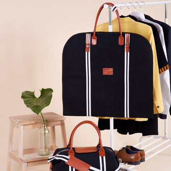 Saint Maniero Premium Kleidersack I Anzugtasche I Anzughülle I Kleidersack Kleiderhülle I Kleidersack atmungsaktiv I Kleidertasche I Kleidersack lang I Kleidersack Reise I Anzugsack I Anzugkoffer